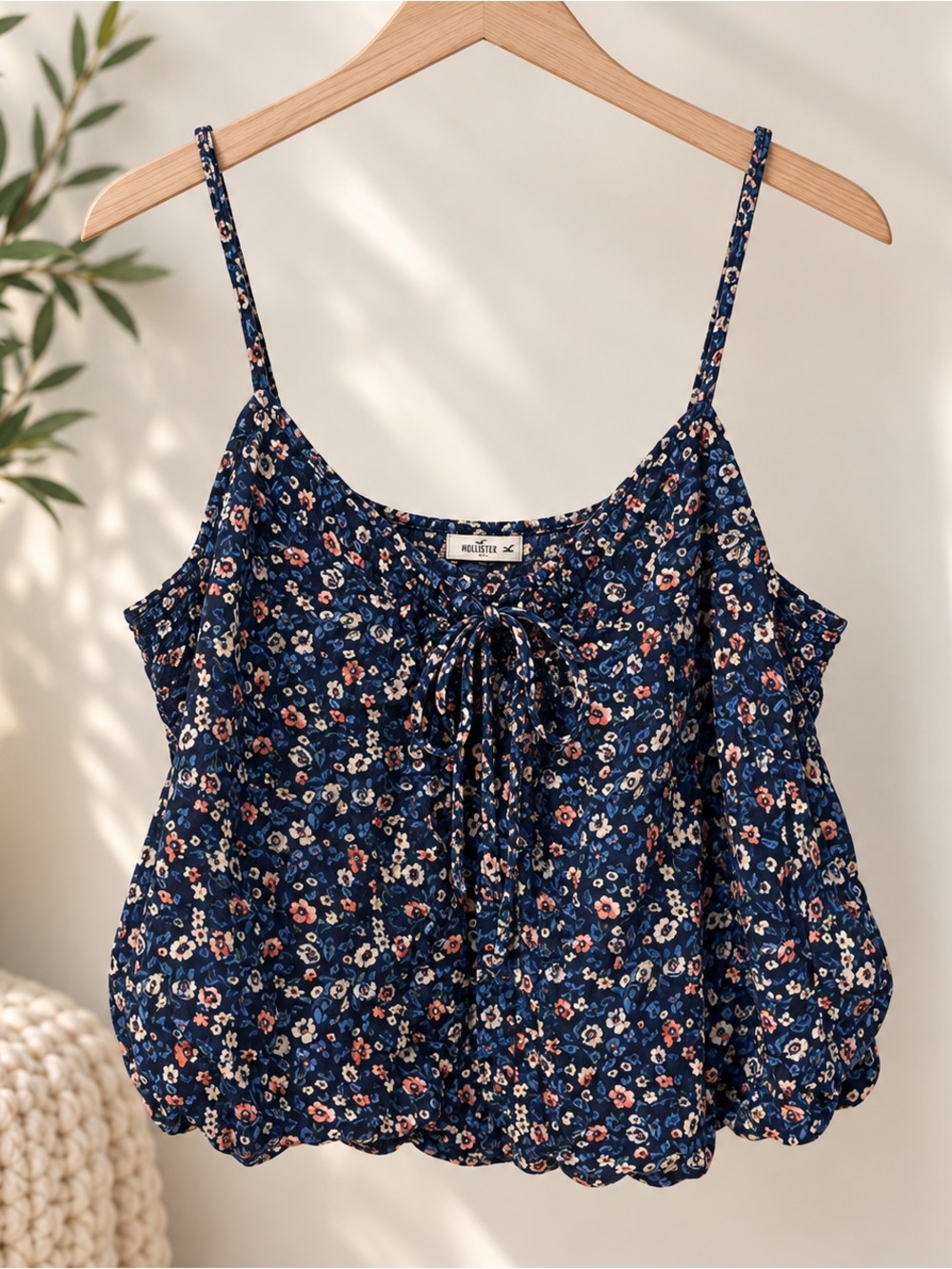 Hollister crop blouse s